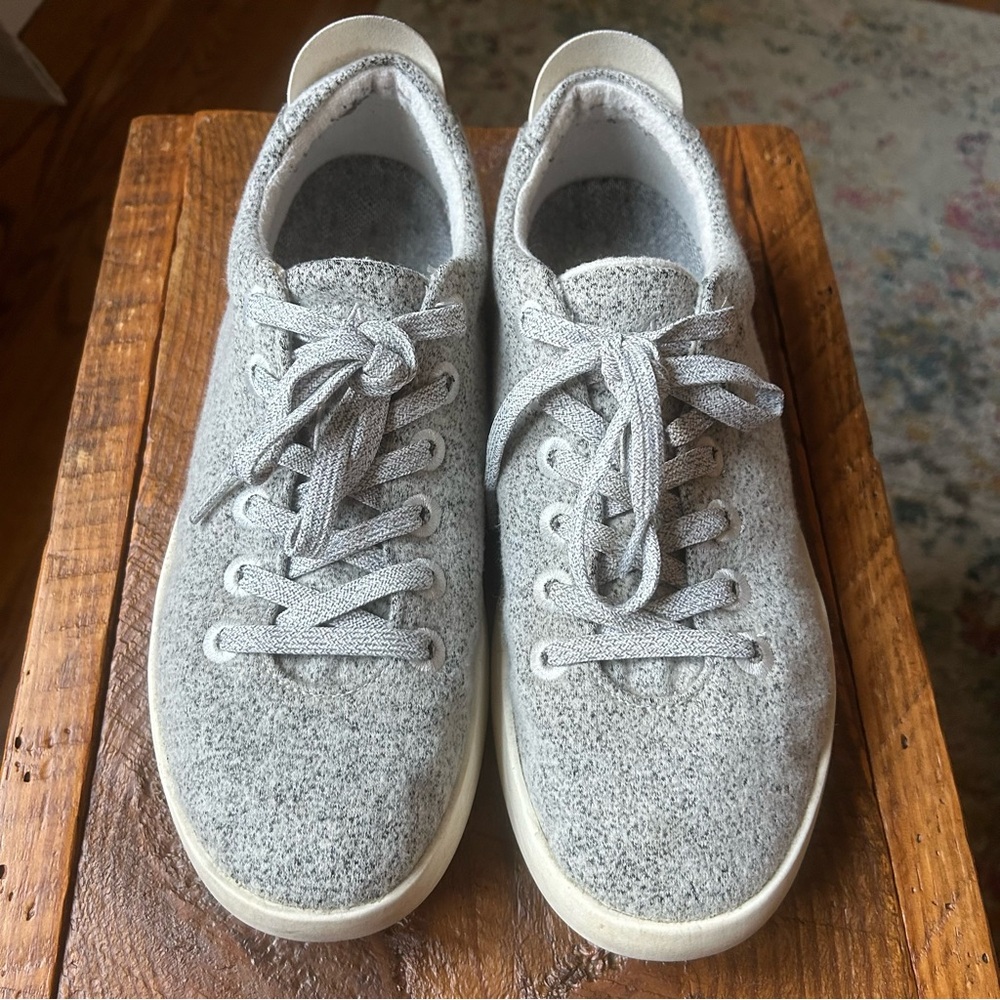 Allbirds men’s gray wool shoes